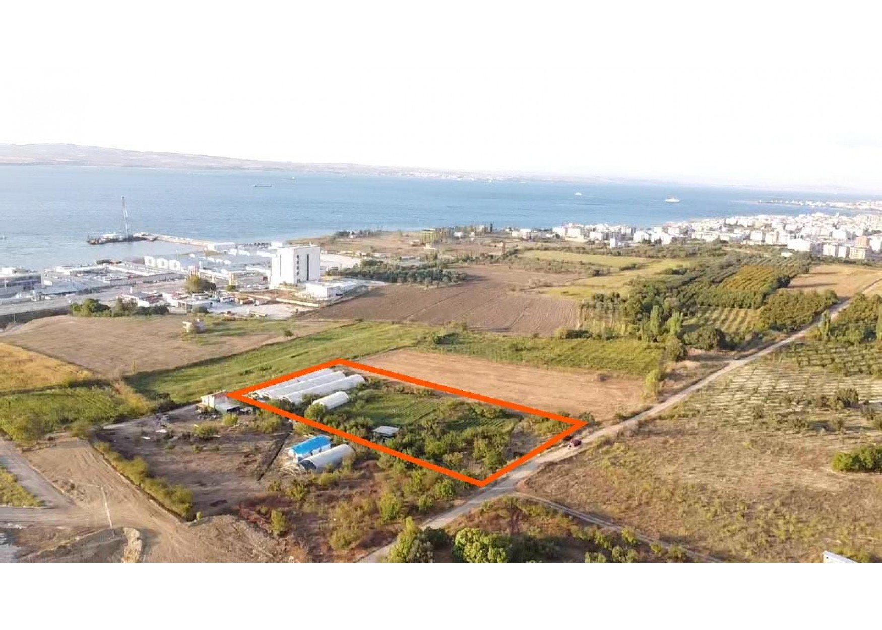  Çanakkale Lapseki Satılık Arazi Köprü ve Deniz Manzaralı